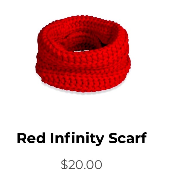 FabDog knit Infinity Scarf - Picture 4 of 7